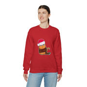 Christmas cat Unisex Heavy Blend™ Crewneck Sweatshirt