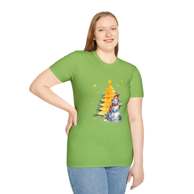 Snowman Unisex Softstyle T-Shirt