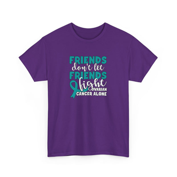 Ovarian Cancer Friends Unisex Heavy Cotton Tee