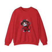 Horror Movie Cats Unisex Heavy Blend™ Crewneck Sweatshirt