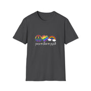 Peace Love and Pride Unisex Softstyle T-Shirt