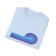 Semicircle Stripes Unisex Softstyle T-Shirt