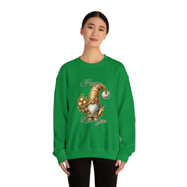 Gnome New Year Unisex Heavy Blend™ Crewneck Sweatshirt