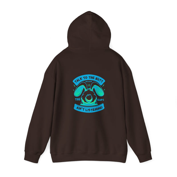 Talk to the Butt Unisex Heavy Blend™ Hooded Sweatshirt
