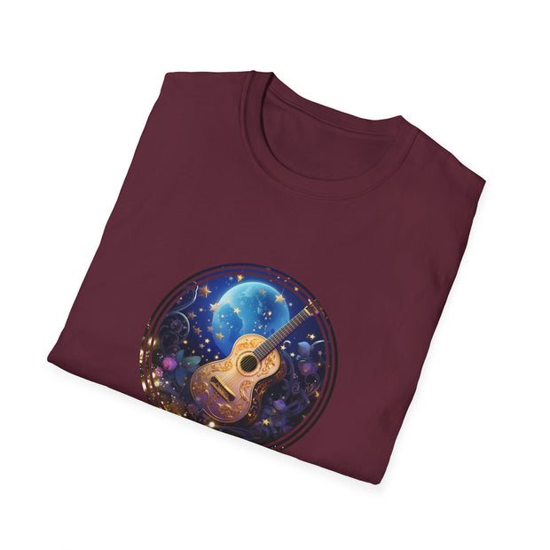 Moonlight Guitar Unisex Softstyle T-Shirt
