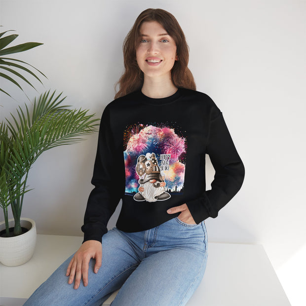 Gnome New Year Unisex Heavy Blend™ Crewneck Sweatshirt