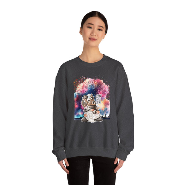 Gnome New Year Unisex Heavy Blend™ Crewneck Sweatshirt