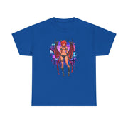 Anime Female Demon Unisex Heavy Cotton Tee