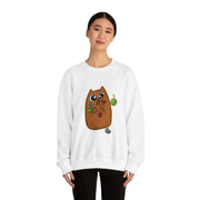 Christmas cat Unisex Heavy Blend™ Crewneck Sweatshirt