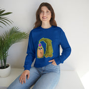 Christmas cat Unisex Heavy Blend™ Crewneck Sweatshirt