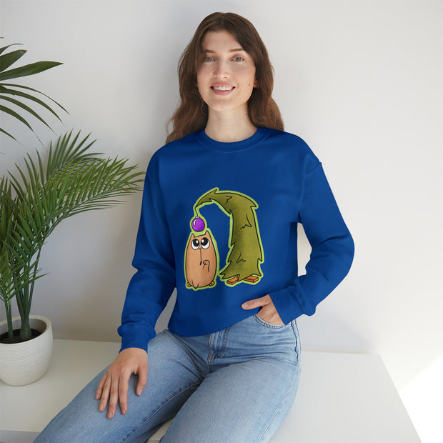 Christmas cat Unisex Heavy Blend™ Crewneck Sweatshirt