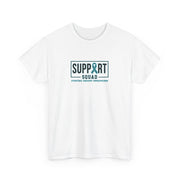 Ovarian Cancer Support Squad Unisex Heavy Cotton Tee