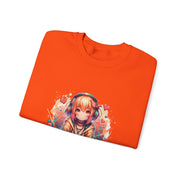 Graffiti Anime Girls Unisex Heavy Blend™ Crewneck Sweatshirt