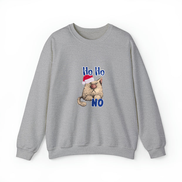 Christmas cat Unisex Heavy Blend™ Crewneck Sweatshirt