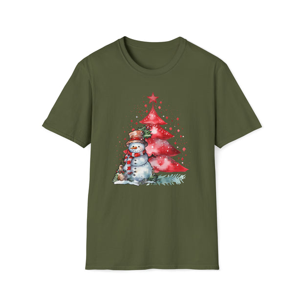 Snowman Unisex Softstyle T-Shirt