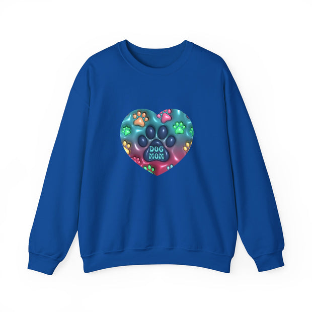 Dog Mom Unisex Heavy Blend™ Crewneck Sweatshirt