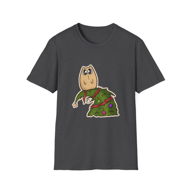 Christmas Cat Unisex Softstyle T-Shirt