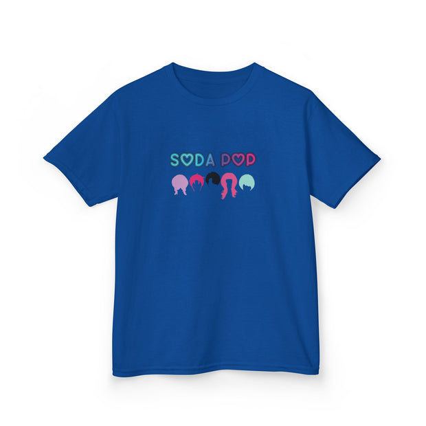 Cute Kids Soda Pop Cotton Tee , Kids Birthday Gift, Summer T-Shirt, Playful Graphic Tee, Party Outfit