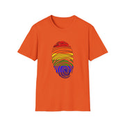 Pride Fingerprint Unisex Softstyle T-Shirt