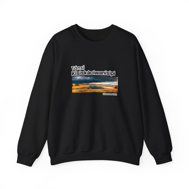Tánsi Cree Saskatchewan Unisex Heavy Blend™ Crewneck Sweatshirt