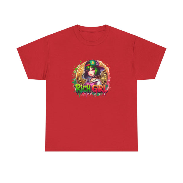 Graffiti Anime Girls Unisex Heavy Cotton Tee