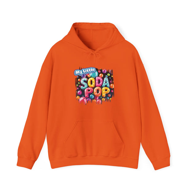 My Little Soda Pop Hooded Sweatshirt, Trendy Unisex Pullover, Fun Gift for Teens, Casual Wear, Comfortable Street Style