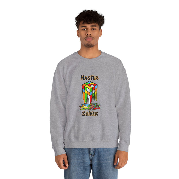 Rubik Cube Unisex Heavy Blend™ Crewneck Sweatshirt
