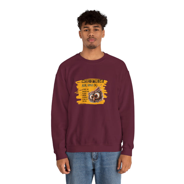 Word of the Day Unisex Heavy Blend™ Crewneck Sweatshirt