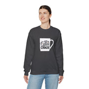 Coffee and Chaos Unisex Heavy Blend™ Crewneck Sweatshirt