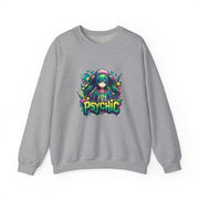 Graffiti Anime Girls Unisex Heavy Blend™ Crewneck Sweatshirt