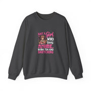 Just a Girl Unisex Heavy Blend™ Crewneck Sweatshirt