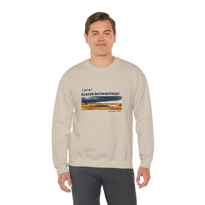 Tánsi Cree Saskatchewan Unisex Heavy Blend™ Crewneck Sweatshirt