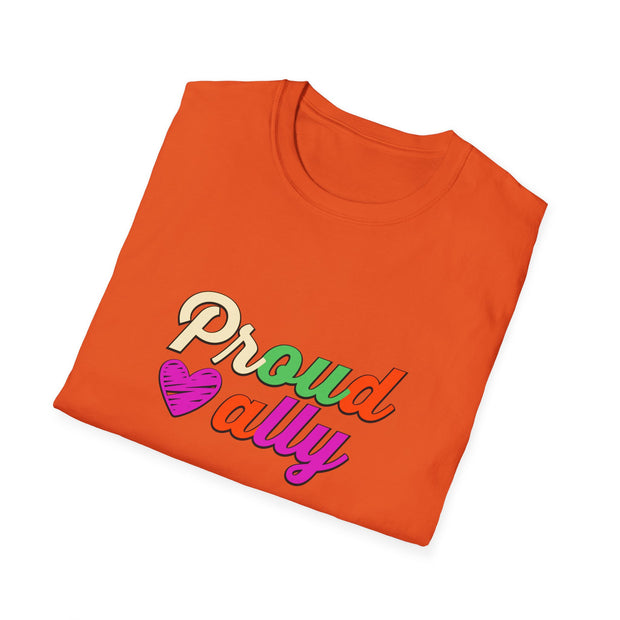 Proud Ally Unisex Softstyle T-Shirt