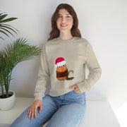 Christmas cat Unisex Heavy Blend™ Crewneck Sweatshirt