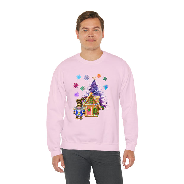 Gnome Nutcracker Unisex Heavy Blend™ Crewneck Sweatshirt