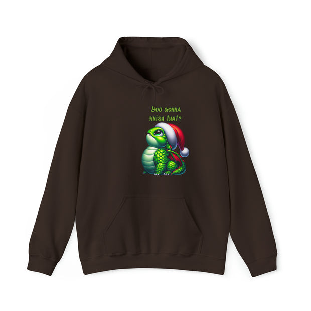 Christmas dragon Unisex Heavy Blend™ Hooded Sweatshirt