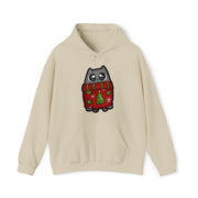 Christmas Cat Unisex Heavy Blend™ Hooded Sweatshirt