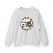 Christmas Coffee Unisex Heavy Blend™ Crewneck Sweatshirt