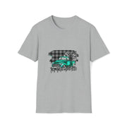 Christmas truck Unisex Softstyle T-Shirt