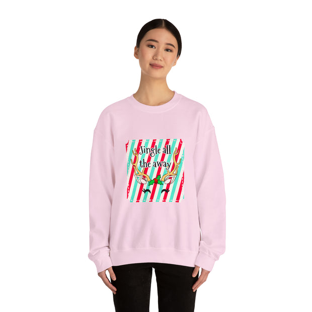 Reindeer Unisex Heavy Blend™ Crewneck Sweatshirt