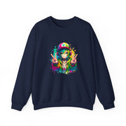 Graffiti Anime Girls Unisex Heavy Blend™ Crewneck Sweatshirt