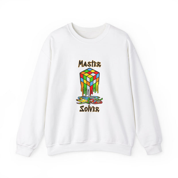 Rubik Cube Unisex Heavy Blend™ Crewneck Sweatshirt
