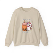 Unicorn Boba Unisex Heavy Blend™ Crewneck Sweatshirt