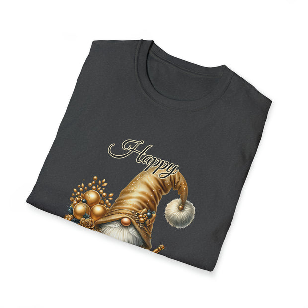 Gnome New Year Unisex Softstyle T-Shirt