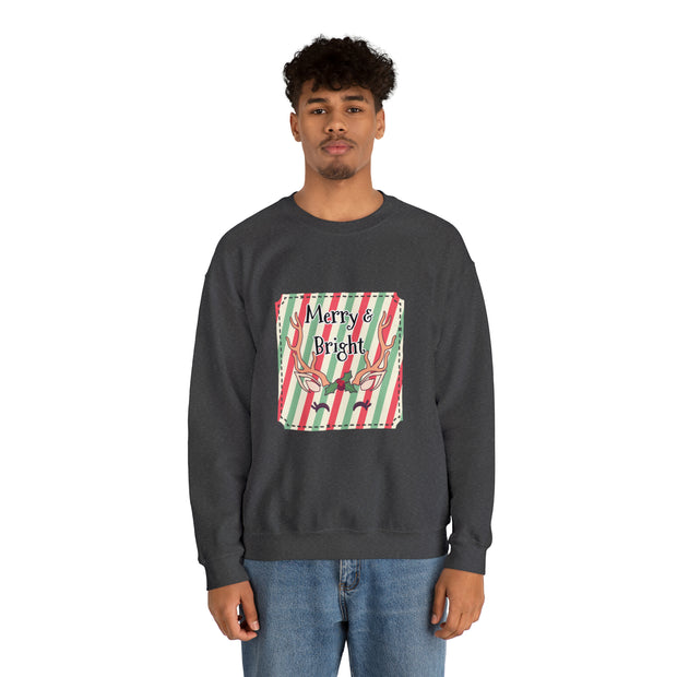 Reindeer Unisex Heavy Blend™ Crewneck Sweatshirt