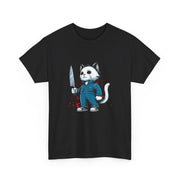 Horror Movie Cats Unisex Heavy Cotton Tee