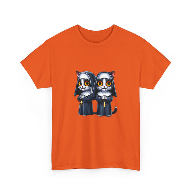 Horror Movie Cats Unisex Heavy Cotton Tee