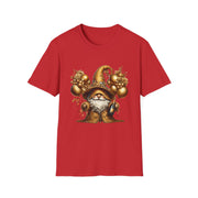 New Year Gnome Unisex Softstyle T-Shirt