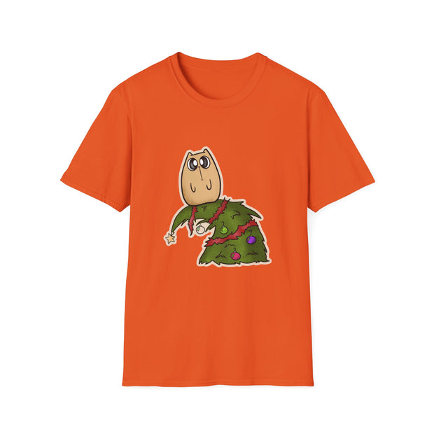Christmas Cat Unisex Softstyle T-Shirt