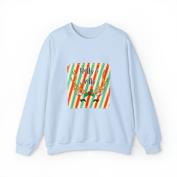 Reindeer Unisex Heavy Blend™ Crewneck Sweatshirt